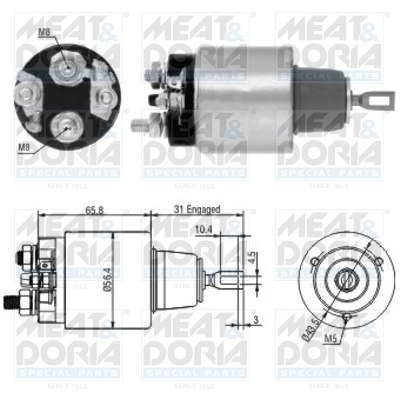 Solenoid Switch, starter